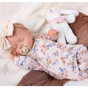 NIB Babeside Lifelike Reborn 20 inch Sleeping Baby Doll